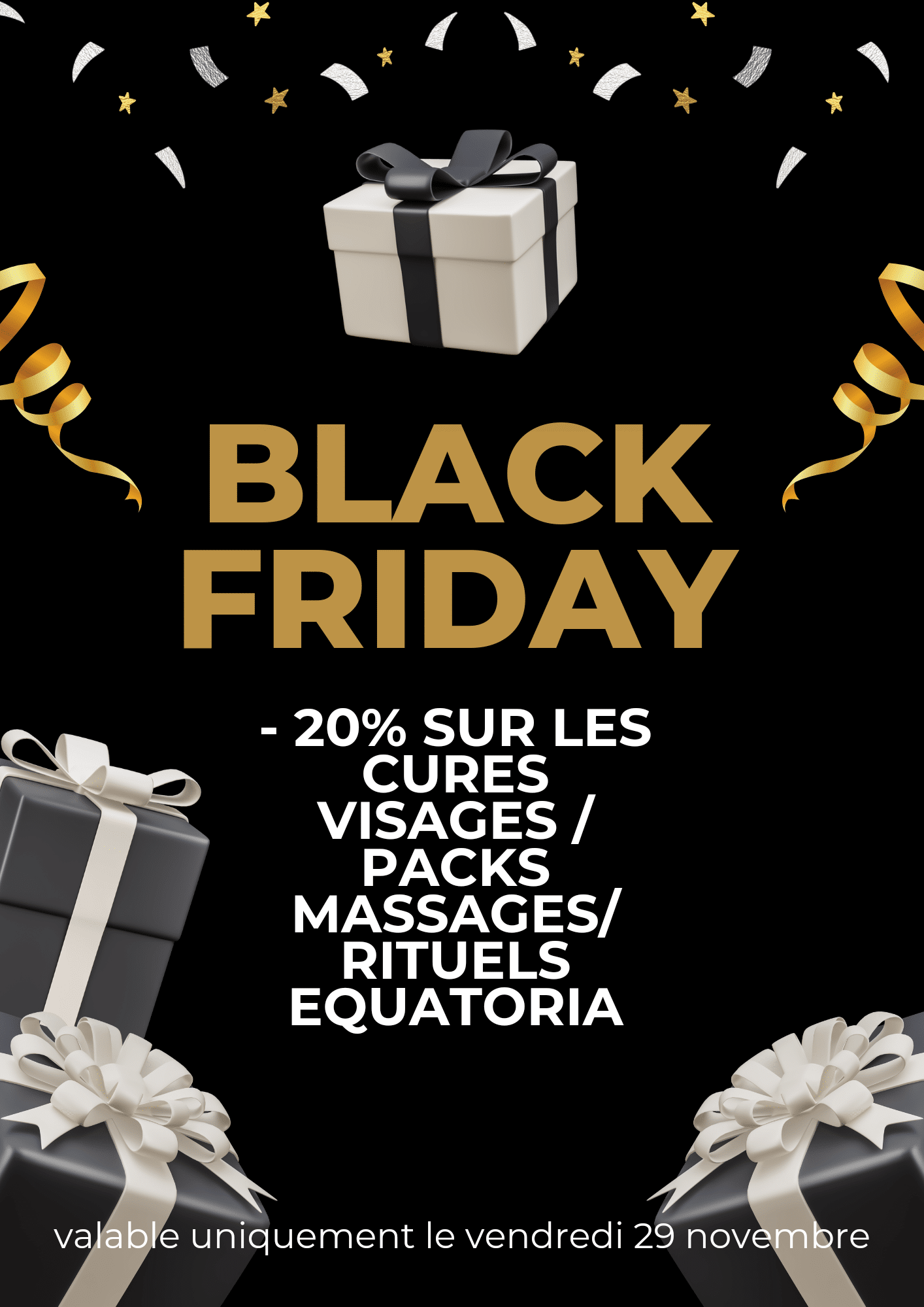 Black friday massages